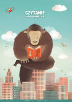 King Kong w bibliotece – czytanie łagodzi obyczaje