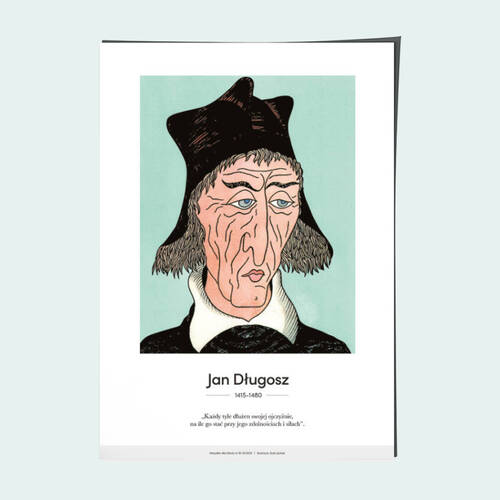 Jan Długosz – karykatura