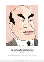 Jarosław Iwaszkiewicz – karykatura