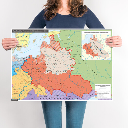 Unia Lubelska – mapa