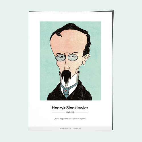 Henryk Sienkiewicz – karykatura