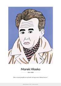 Marek Hłasko – karykatura