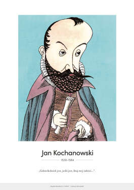 Jan Kochanowski – karykatura