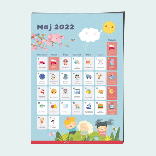 Kalendarz - maj / czerwiec 2022 