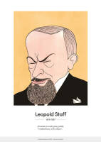Leopold Staff – karykatura