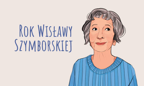 Chwila z Wisławą Szymborską