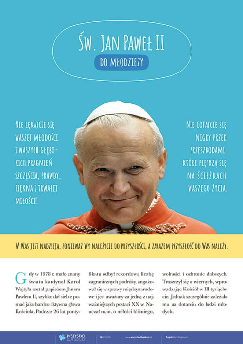 Św. Jan Paweł II do młodzieży