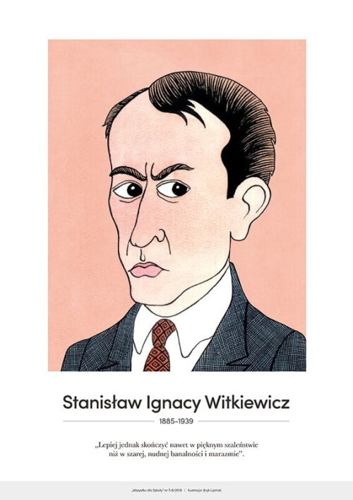 Stanisław Ignacy Witkiewicz – karykatura