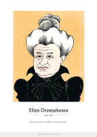 Eliza Orzeszkowa – karykatura